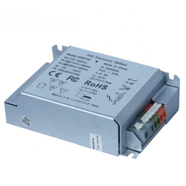 Ballast elettronico compatto sostenibile per lampadina UV UVB HID da 35w 50w 70w